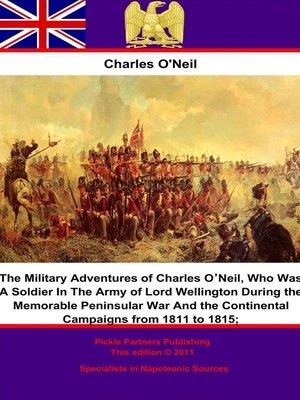 cover image of The Military Adventures of Charles O'Neil